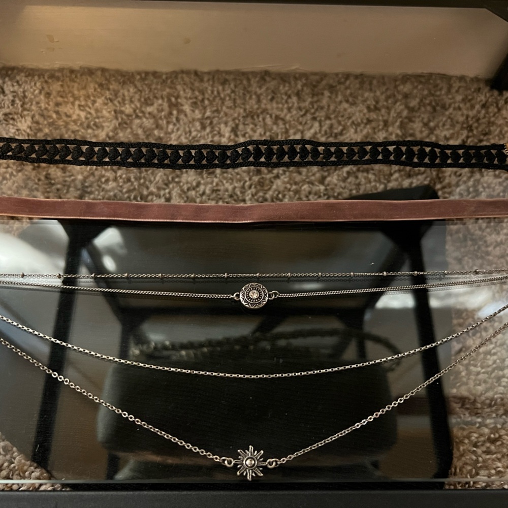 Group of 3 chokers